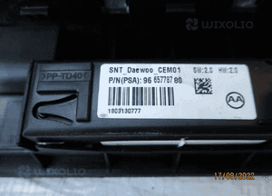 Citroen C4 ii DS4 wyswietlacz 9804496980 4