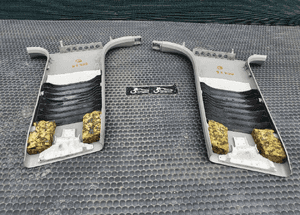 Oslona Slupka Progu Plastik Tapicerka Wnetrza PlatinHell AUDI A4 B6 B7 16