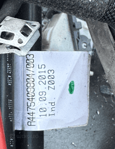 MERCEDES 447 long instalacja wnętrza v klasa Europa 3