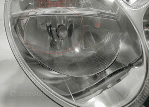 Lampa prawa prawy przód przednia mercedes clk W209 209 2005-2009 lift euro 5