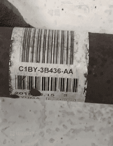 FORD FIESTA VI PÓŁOŚ NAPĘDOWA PRZÓD PRZEDNIA PRAWA ORYGINAŁ 9