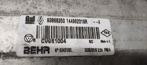 Intercooler chłodnica intercoolera Opel Vivaro B 1.6 CDTI 93868350 7