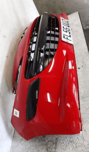 Zderzak przód przedni do peugeot 207 kkn czerwony 3