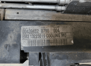 CHŁODNICE WENTYLATORY Komplet Opel Insignia A 2,0CDTI Automat 4