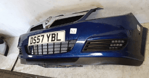 $ ZDERZAK PRZÓD PRZEDNI OPEL VECTRA C LIFT FL Z21B GRANAT GRANATOWY 3