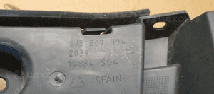 Ślizg zderzaka prawy tył tylny prawy Seat Ibiza IV 6J3807394 6