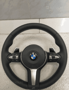 Bmw F10 F11 F20 F30 kierownica multifunkcyjna łopatki niebiesko czerwona nić nowa 2