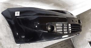 Zderzak przód przedni do renault megane ii 2 lift fl halogeny NV676 czarny 4