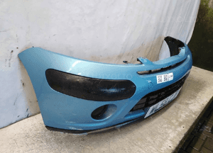 Zderzak przód przedni citroen C3 lift fl kmyd niebieski błękitny 5