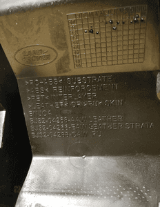 Panel kokpitu dekor BJ32-04268 Range Rover Evoque 2