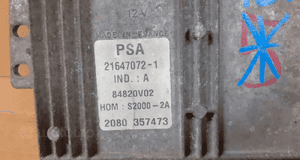 Komputer peugeot / citroen nr 9644625680-00 3