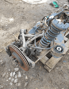 JAGUAR XF X250 3.0D WÓZEK ZWROTNICE ZAWIESZENIE KOMPLETNE TYŁ WANNA SANKI 5