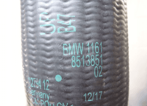 Bmw X3 F25 rura wąż intercoolera turbiny 8513851 6