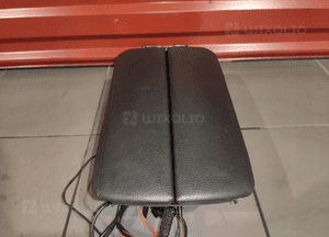 Bmw 7 F01 F02 podłokietnik schowek telefon czarny skóra stan bdb 4