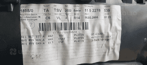 Boczek tapicerka lewy przód przednia lewa Audi A6 C6 7