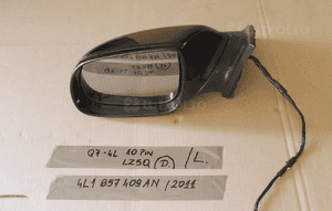 Lusterko lewe audi Q7 lift 4L 10 pin LZ5Q eu 2011 1