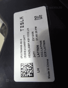 TESLA 3 III R FULL LED lampa lewa  1760888-00-E 6