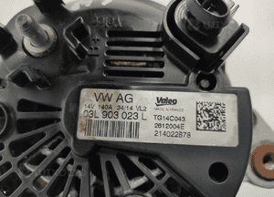 Alternator audi A3 8V 2.0 tdi 03L903023L 140A 2012-2016 7