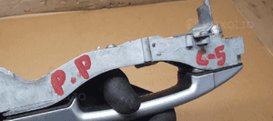 Klamka prawy przód przednia prawa Citroen C5 III EZRC 9680342280 7