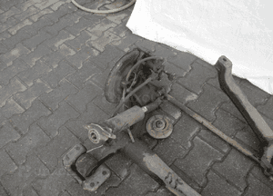 Opel astra iv j oś belka zawieszenie tył 5X115 8