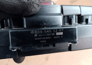 Przełączniki panel sterowania Mercedes Vito 639 6395451307 4