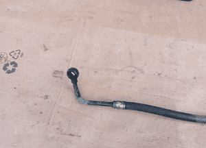 Przewód wąż wspomagania + chłodniczka oleju Audi A6 C5 4B1422891G 3