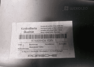 Błotnik tył prawy porsche panamera 974809406 4