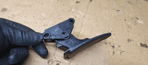 Linka dźwignia rączka otwierania maski Citroen C5 III 9660641980 6
