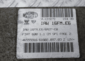KOMPUTER SILNIKA FIAT SEICENTO 1.1 IAW 16FM.E6 2