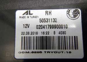 Alfa romeo gulietta lampa tylna tył prawa w klape 14
