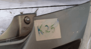 Zderzak tył tylny ford focus MK.2 2 ii Z3 błękitny 2