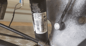 MINI R60 ZWROTNICA WAHACZ BELKA ZAWIESZENIE TYŁ SANKI 9804403 6