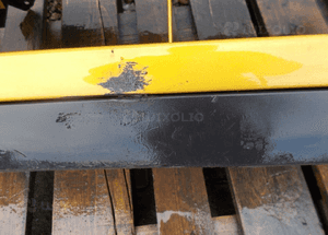 Renault clio ii lift zderzak przód przedni lift złoty 3