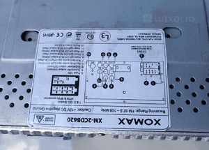XOMAX MX-2CDB620 RADIOODTWARZACZ SAMOCHODOWY CD 3