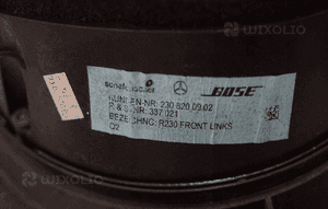 Głosnik drzwi lewych bose mercedes sl R230 2