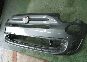 Fiat 500 lift sport idealny zderzak przedni 3