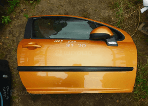 peugeot 207 3D drzwi kolor KHW nr 2009 WYSYŁKA