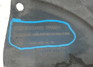 OSŁONA ZDERZAKA SILNIKA MERCEDES W169 A1698850136 3