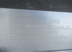 Zderzak przedni przód vw t-roc 2GA807221J 2017-2021 14