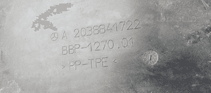 Nadkole lewy przód przednie lewe część tylna Mercedes W203 A2038841722 5