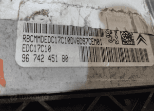 Sterownik silnika komputer peugeot 207 citroen C3 ii DS3 1.6 hdi 9674245180 5