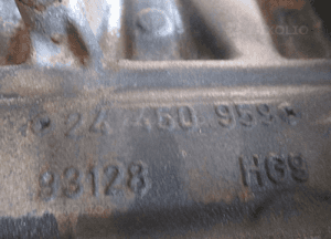 Opel corsa agila Z10XEP 1.0 12V blok silnika 7