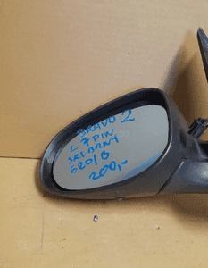Lusterko lewe 7 pin fiat bravo ii 620/B srebrny 2