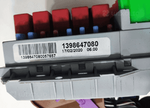 SKRZYNKA BEZPIECZNIKÓW BSI CITROEN JUMPER BOXER DUCATO III 1398647080 19-22 5