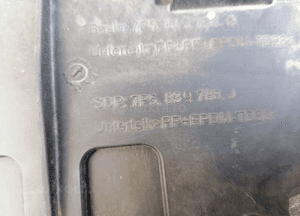 Listwa drzwi prawa prawy tył Porsche Cayenne 2 II 7P5839788 7
