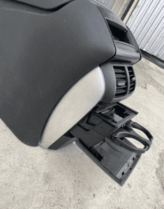 mercedes r 251 podłokietnik skóra tunel Cup holder  schowek dekor 7