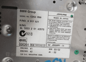 RADIO CD MINI ONE I R50 2001-2004 3