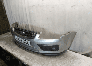Zderzak przód przedni ford focus MK.2 2 ii 03 srebrny halogeny 4