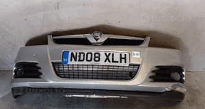 Zderzak przód przedni opel vectra c Z157 srebrny lift fl halogeny do naprawy!!! 1