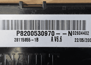 Renault Kangoo I moduł sterownik komfortu UCH  8200530970 2